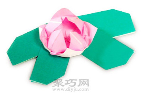 Water lily origami tutorial