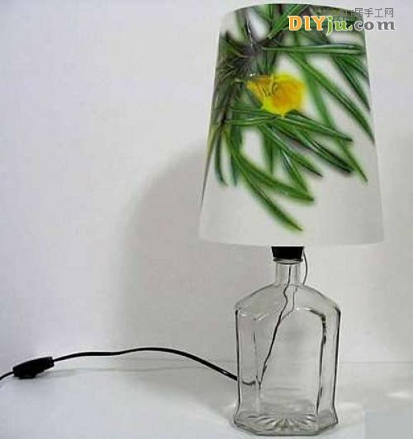 Use old bottles in new ways. Turn old wine bottles into treasures and make beautiful DIY table lamps.