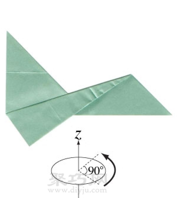 Simple origami jet airplane folding method. Teach you how to fold a jet airplane.