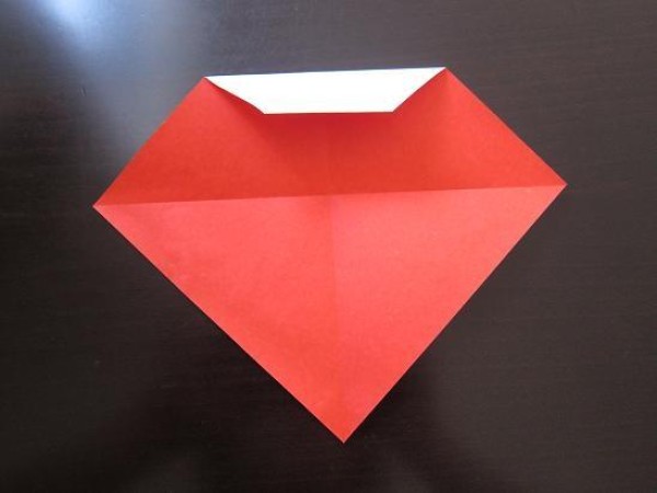 Illustrated tutorial for making origami seven-star ladybug for children