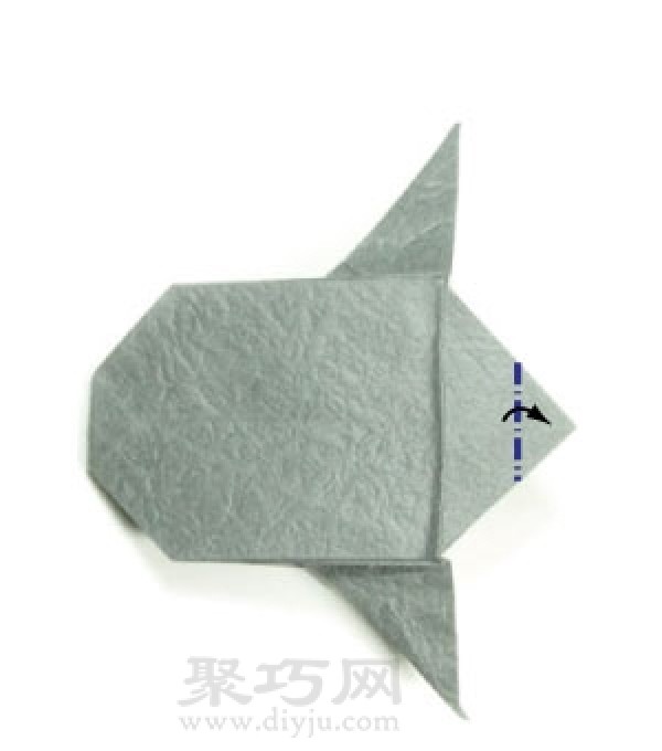 How to make origami sunfish