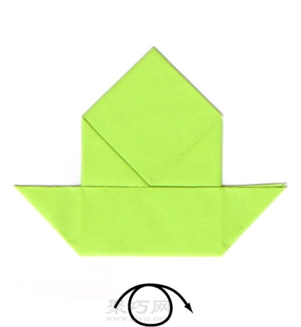 How to fold a jumping frog? Jumping frog origami tutorial