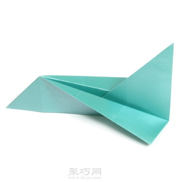 Simple origami jet airplane folding method. Teach you how to fold a jet airplane.