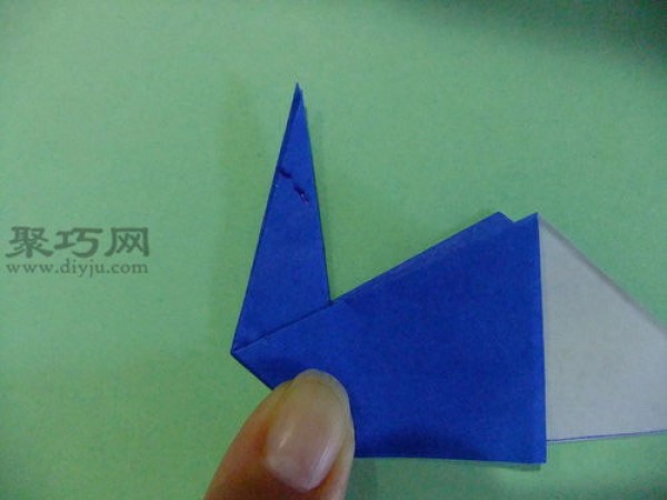 How to fold a simple origami water bird for children How to fold a water bird