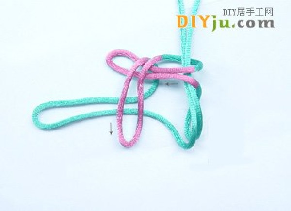 Illustrated tutorial on how to knit auspicious Chinese knots