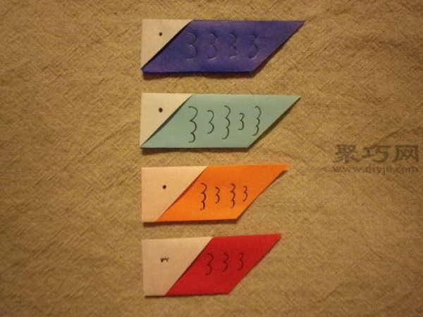 The simplest Japanese carp streamer origami illustrated tutorial Japanese Boys' Day origami