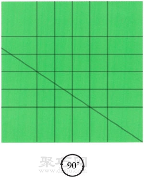 Three-dimensional storage box origami method