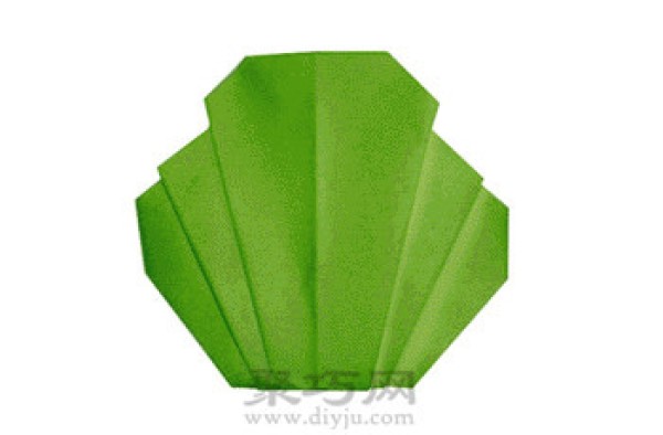 Origami cabbage tutorial for kindergarten children