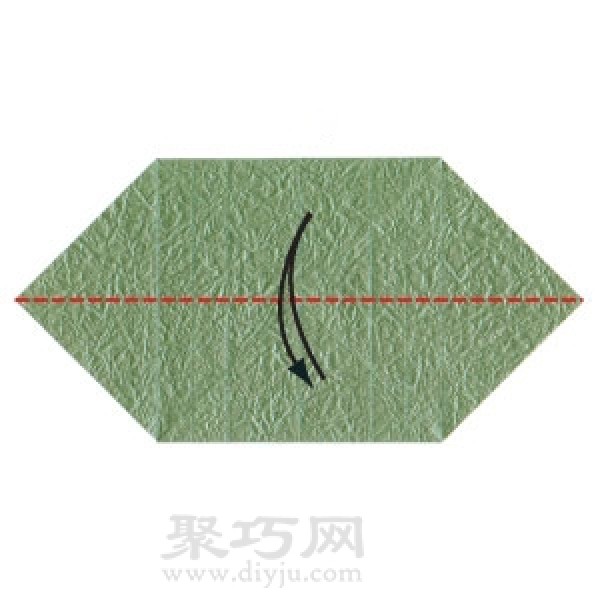 Illustration of the steps for making a tall rectangular origami box