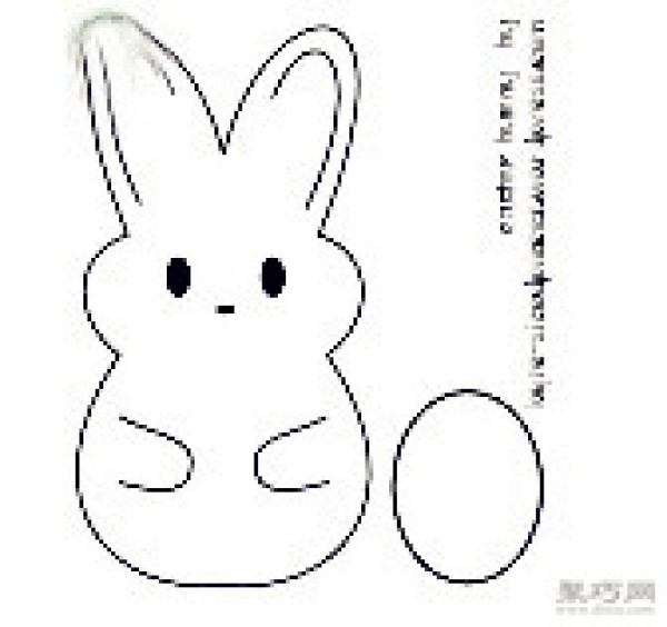 diy creative straw cute little rabbit kindergarten handmade diy straw