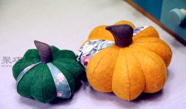 Handmade fabric doll making 6 steps to learn to make pumpkin dolls