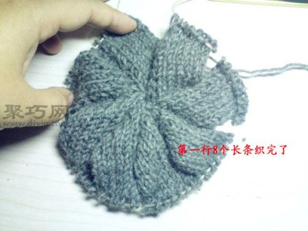 Tutorial on knitting woolen hats for the elderly. Teach you how to knit round woolen hats.