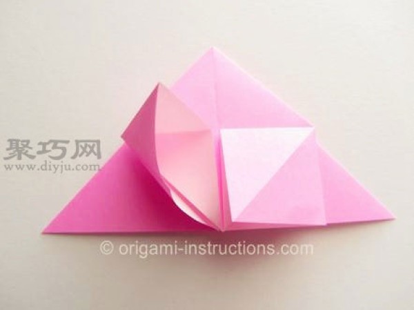 Super simple paper rose folding tutorial, improved version of Kawasaki rose folding method