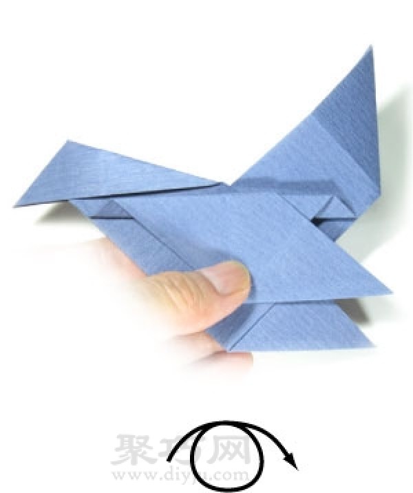 How to fold a jet fighter. Let’s fold a jet aircraft.