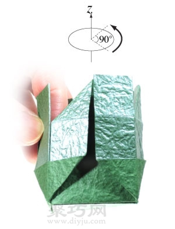 How to fold a three-dimensional cube? This three-dimensional cube folding method will teach you