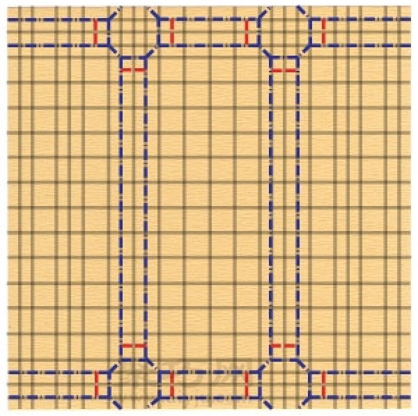 Illustration of steps to make origami three-dimensional carriage