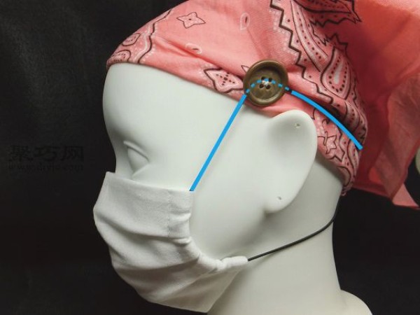 How to easily modify the mask to make it comfortable and comfortable to wear without tightening the ears