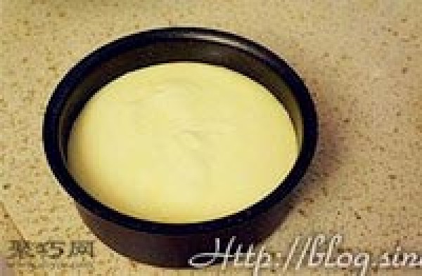 Recipe for six-inch hot noodle light cheesecake Recipe for 6-inch and 8-inch light cheesecake