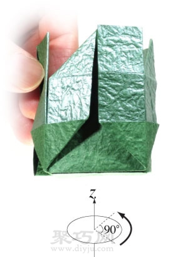 How to fold a three-dimensional cube? This three-dimensional cube folding method will teach you