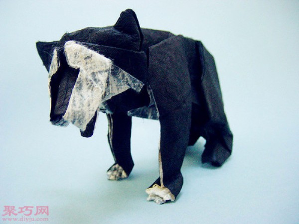 Appreciation of 3D animal origami: lion, pig, fox, dragon