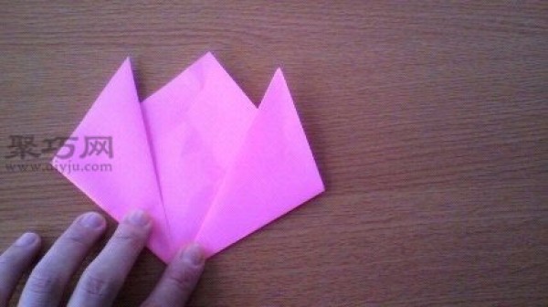 How to fold a red piggy face origami pig tutorial