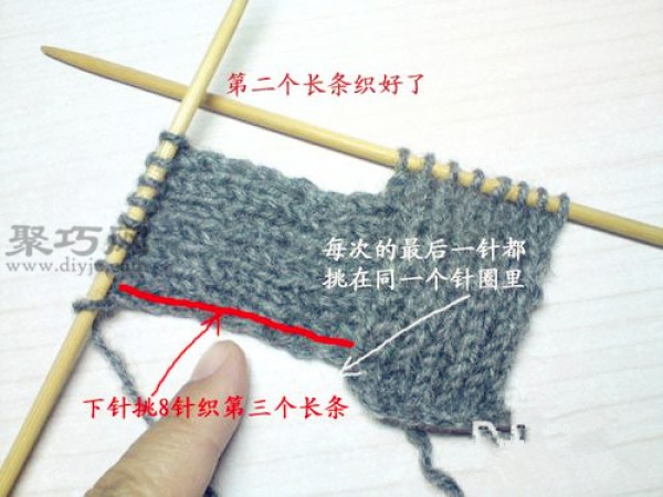 Tutorial on knitting woolen hats for the elderly. Teach you how to knit round woolen hats.