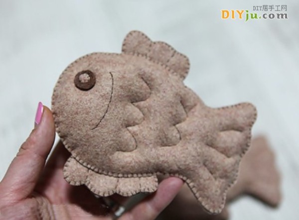 Fabric DIY Toy Ten Steps to Teach You How to Make Carp Rag Doll Toy