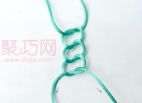 Introductory Tutorial on Chinese Knot: Illustration of How to Knit the Caijing Knot