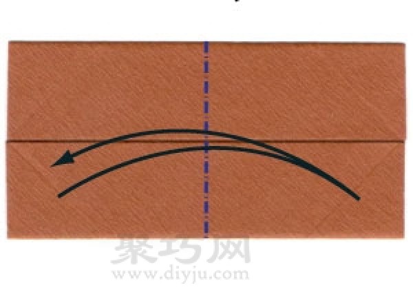 Illustration of the steps of origami sailboat