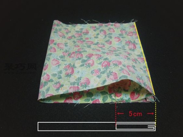 Fabric Paper Box Illustrated Tutorial How to DIY a Floral Fabric Paper Box