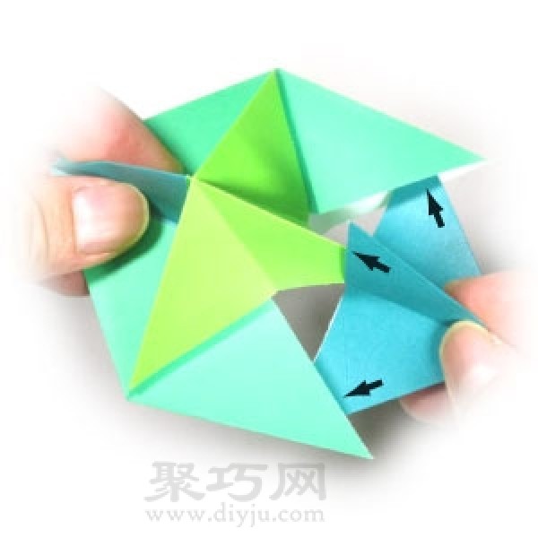 How to fold a top using square paper? Let’s learn this simple paper top origami