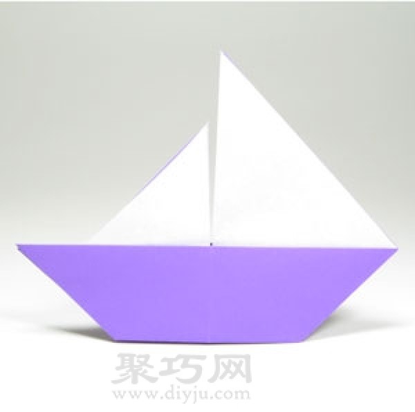 How to make a beautiful and easy origami sailboat? Illustrated tutorial on origami of a double-sailed dinghy