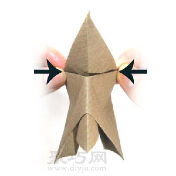 Origami Pterosaur Illustrated Tutorial