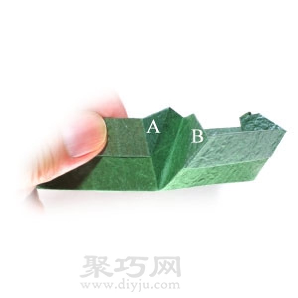 Origami candy box folding method is simple and beautiful