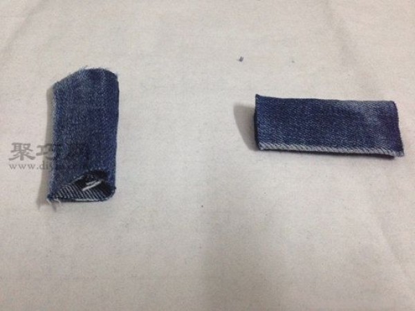 Tutorial on turning old jeans into treasure and transforming them into simple shoulder handbags