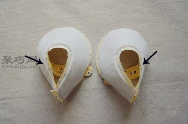 Fabric handmade baby shoes tutorial teaches you how to make baby toddler shoes