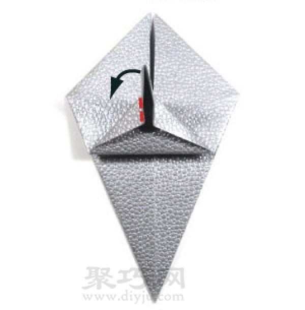 How to fold the big mouth fish origami step by step diagram