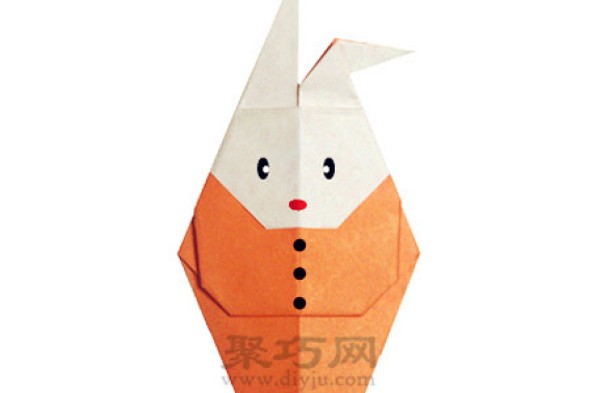 Origami Clothes Rabbit Origami Tutorial for Toddlers