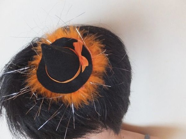 Witch Hat Hairpin Handmade Tutorial Teach you how to DIY Witch Hat Hairpin