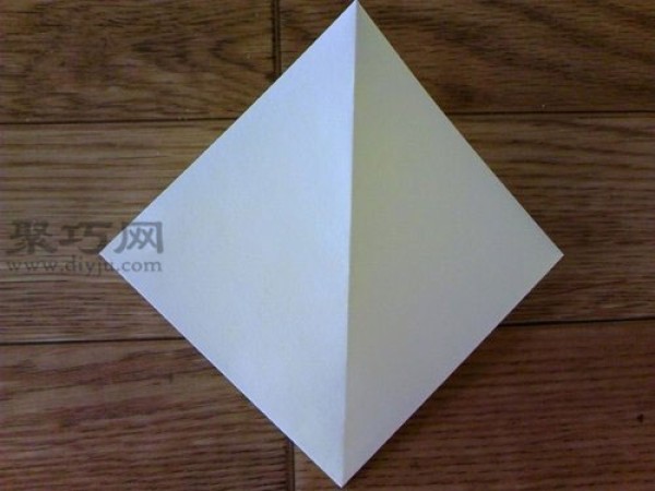 DIY origami square box How to fold a square box with a wide bottom