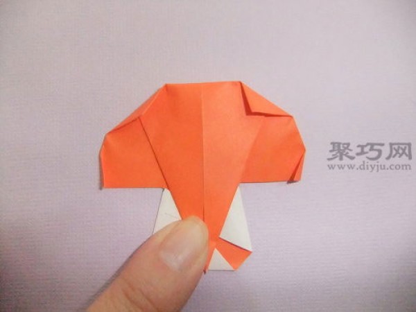 Origami for Kids: Super Simple Origami Mushroom Illustrated Tutorial