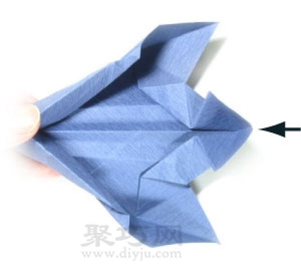 How to fold a jet fighter. Let’s fold a jet aircraft.