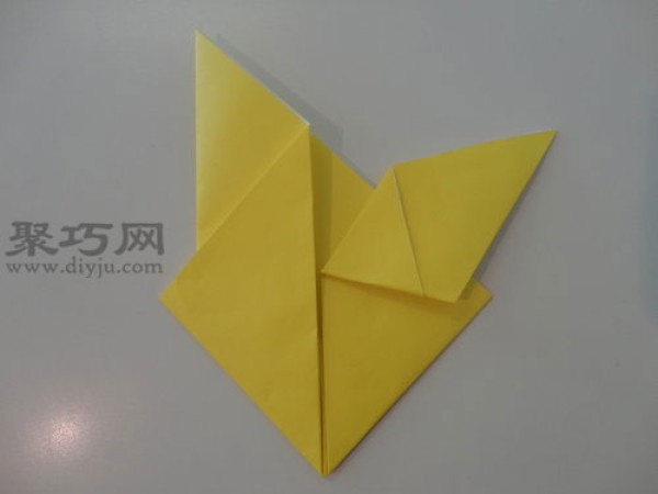 Pikachu Origami Illustrated Tutorial How to Origami Pikachu with Paper