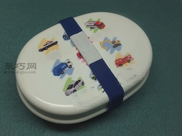 Lunch box fixing strap handmade small production teaching materials