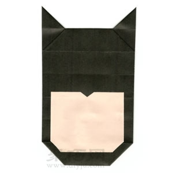 Origami Batmans Face Illustrated Tutorial