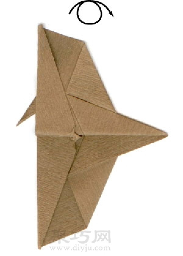 Origami Pterosaur Illustrated Tutorial