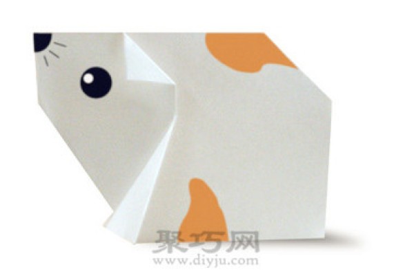 Simple origami hamster handmade origami tutorial for children