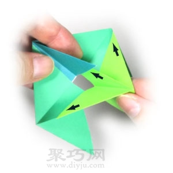 How to fold a top using square paper? Let’s learn this simple paper top origami