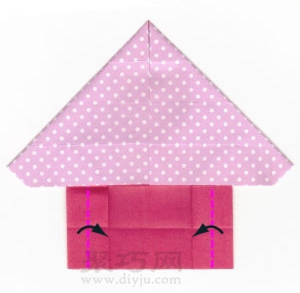 Simple and Beautiful House Origami House Illustrated Tutorial