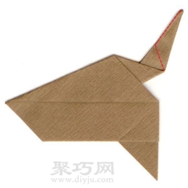 Origami Pterosaur Illustrated Tutorial